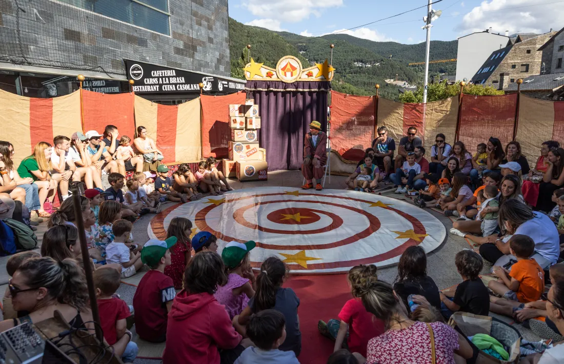 Un espectacle infantil d'aquest estiu a la plaça de les Fontetes.