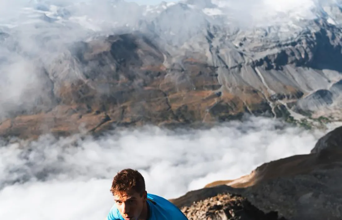 Arnau Soldevila, a Zermatt.