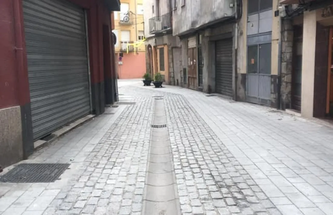 El restaurant, al carrer Capdevila.