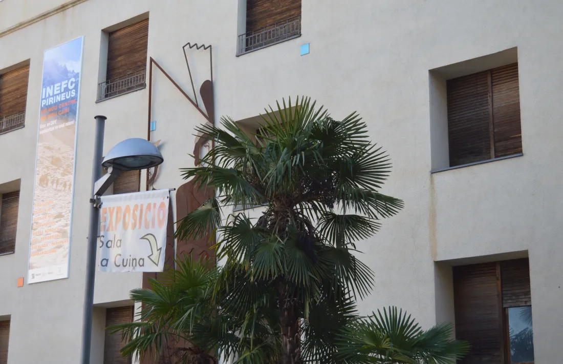 L’edifici, que ja acull centres d’ensenyament i espais culturals. 