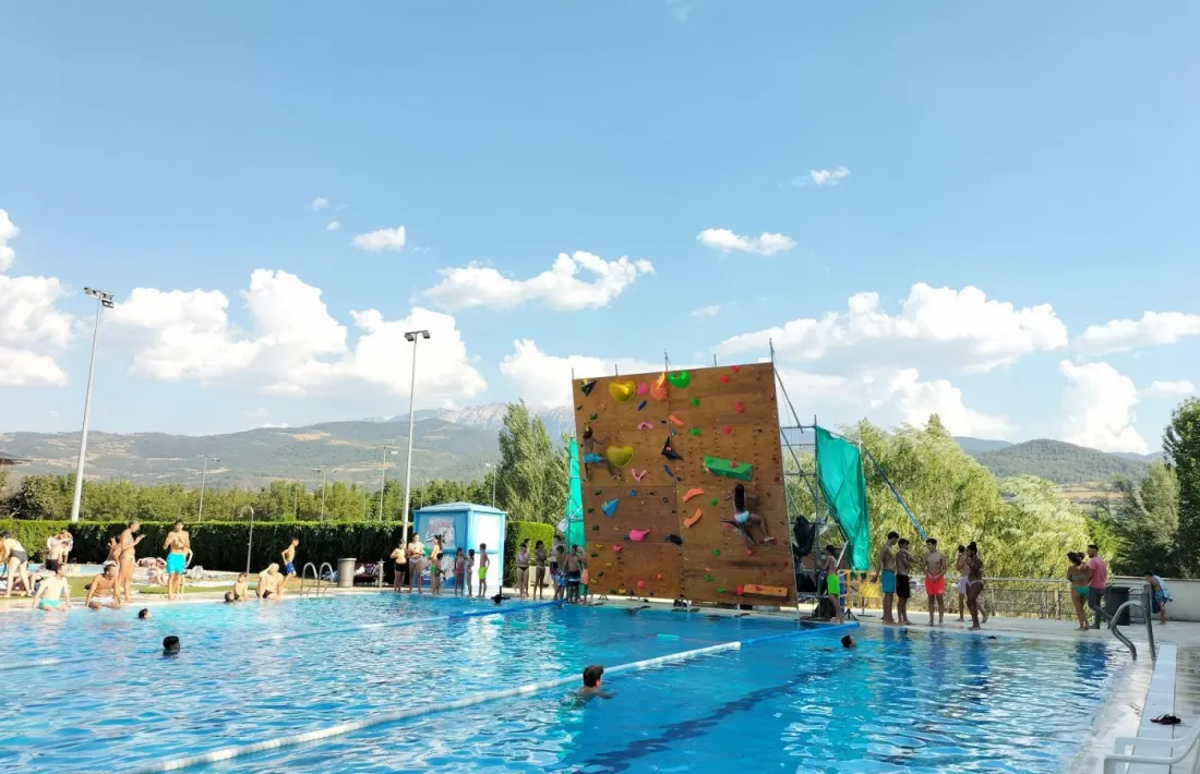 El psicobloc, una activitat de festa major. 