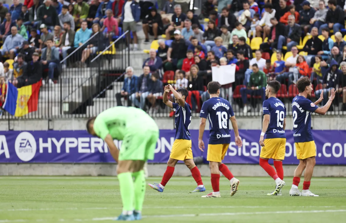 L'FC Andorra segueix invicte.
