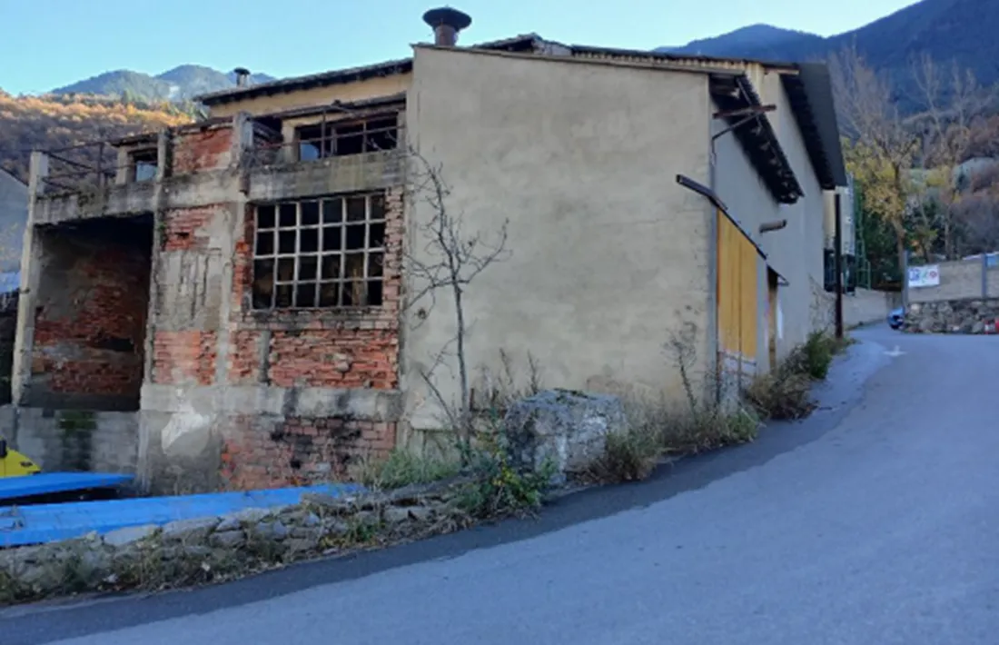 L'antic forn incinerador.