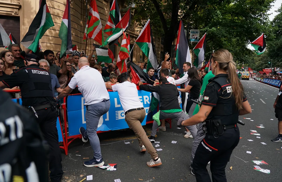 Protestes per Palestina.
