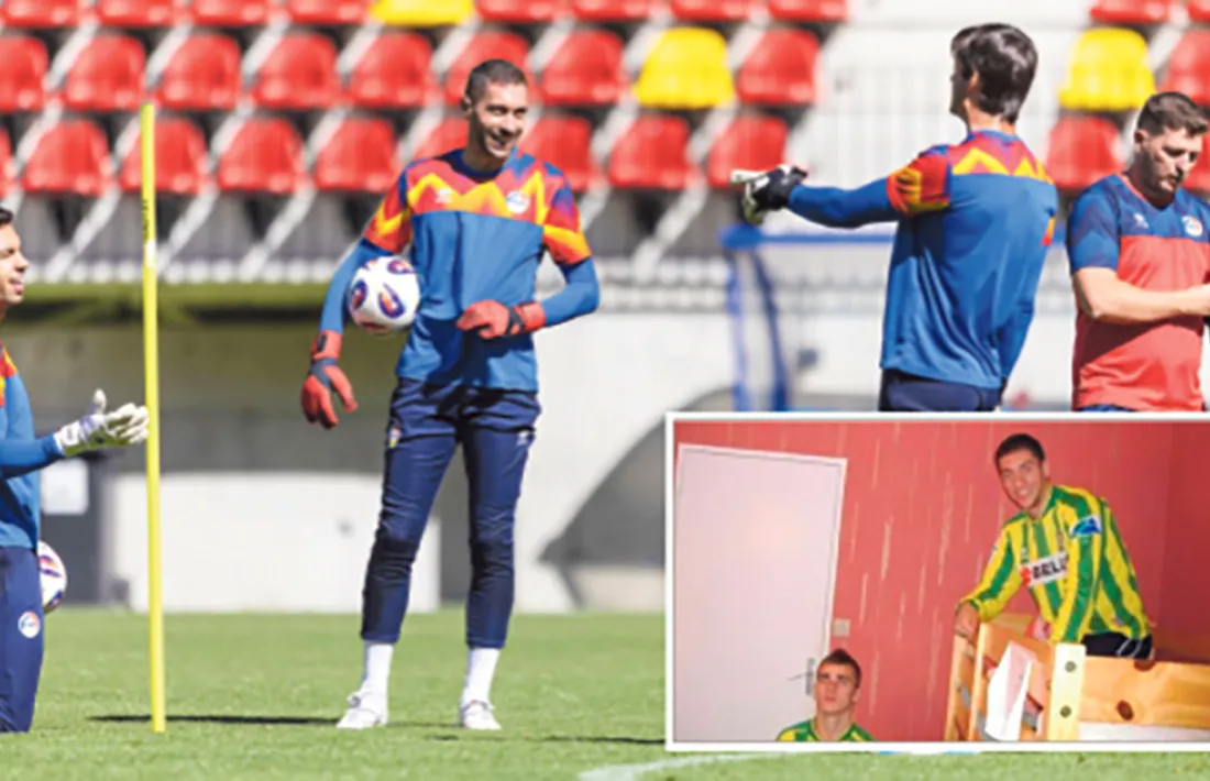 Alex Ruiz, porter francès nacionalitzat andorrà per casament, s’estrena en una convocatòria de Koldo Alvarez de Eulate.Alex Ruiz i Antoine Griezmann, on van compartir pis.