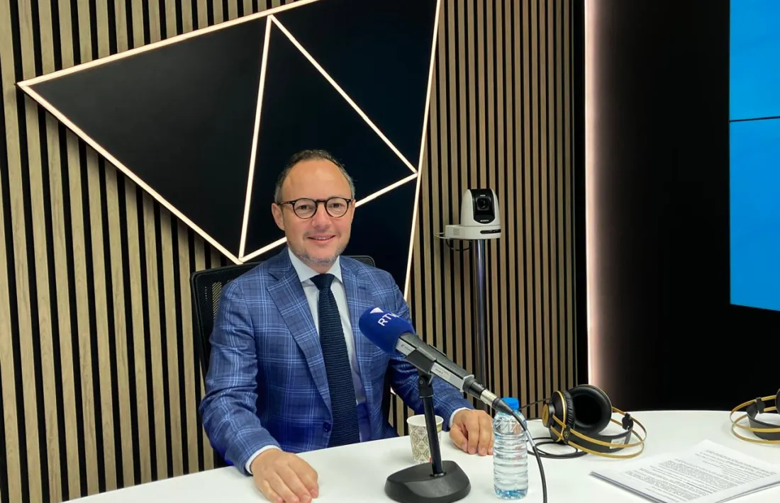 El cap de Govern, Xavier Espot, en una anterior visita als estudis de RNA.