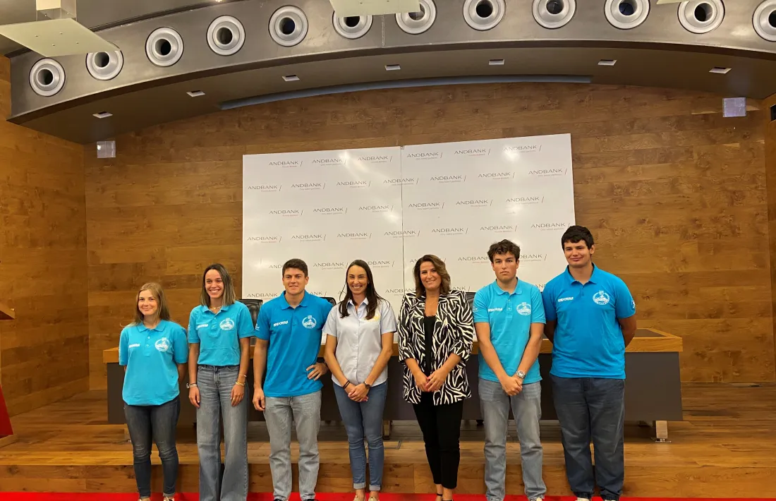 L’equip, masculí i femení, que competirà al Trial de les Nacions.