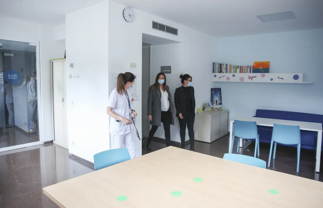Les noves instal·lacions de l’hospital d’infantojuvenil es van inaugurar el mes de febrer passat.
