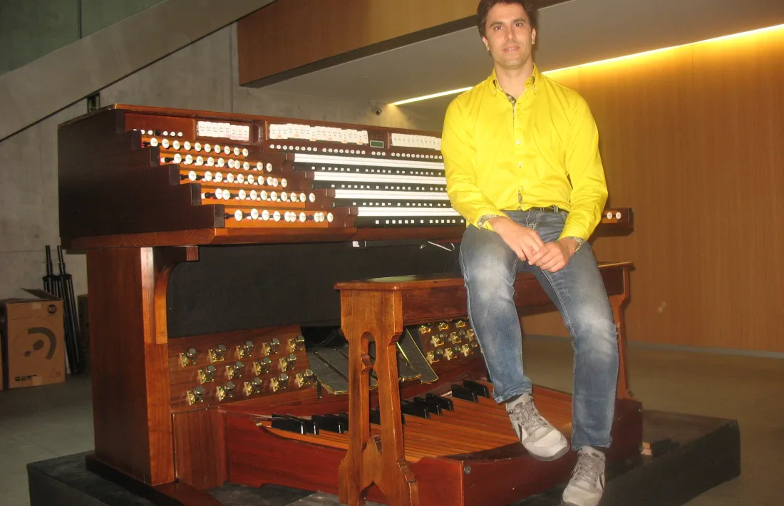 Andorra, festival internacional d'orgue, plaça del Consell, Ignacio Ribas, Raúl Prieto, organista