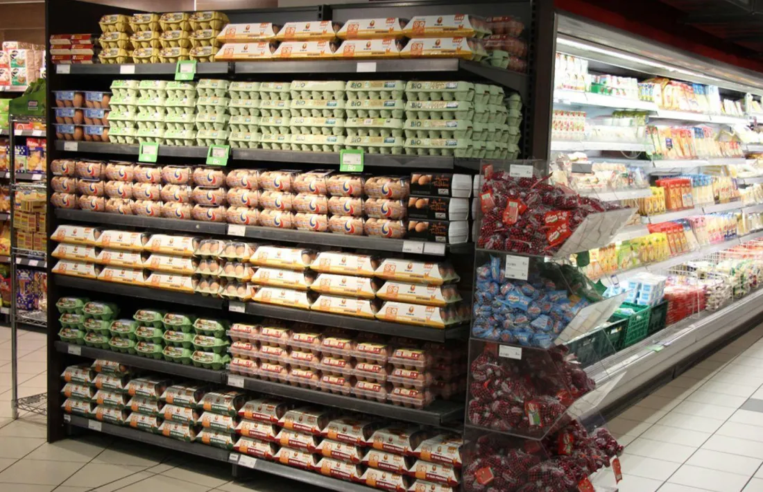 La venda de productes d'alimentació creix un 10%.