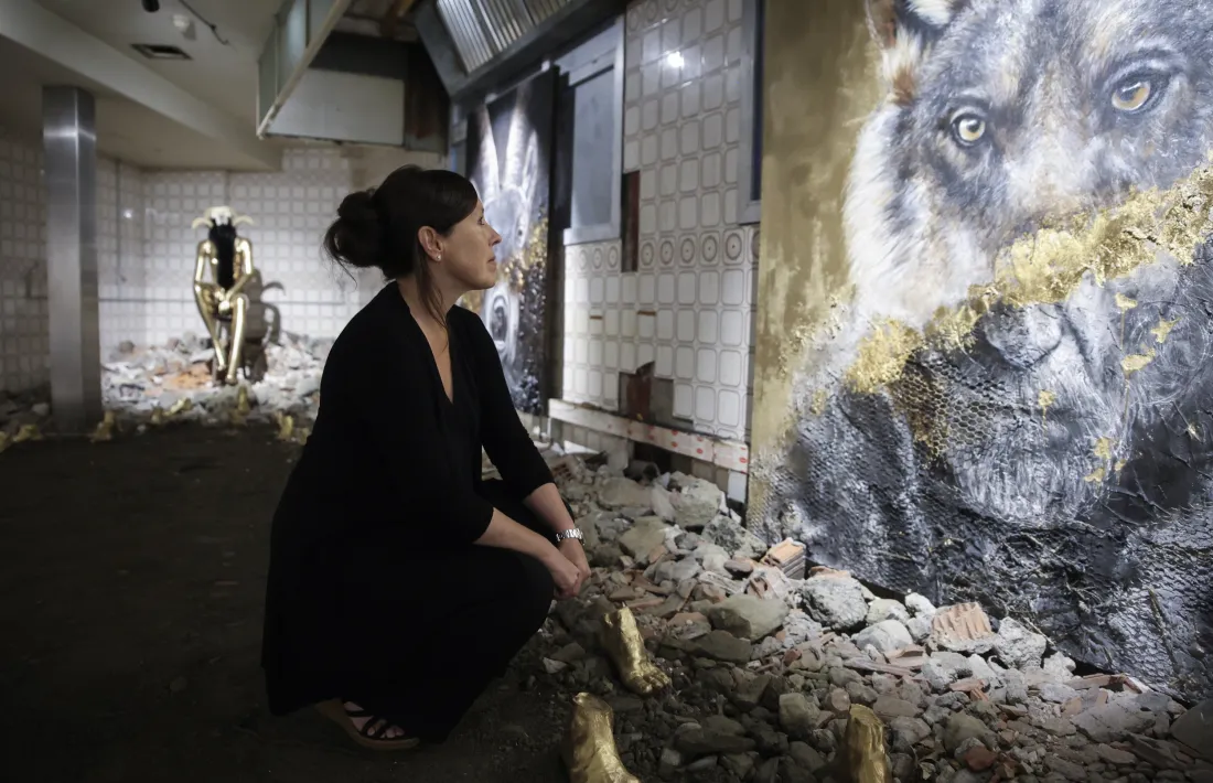 ‘Extinció’, l’apocalíptica instal·lació de Sam Bosque a la cuina del Pol.
