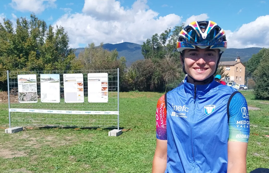 Isis Baraldès, de Solsona, no es va perdre una jornada tan significativa. 