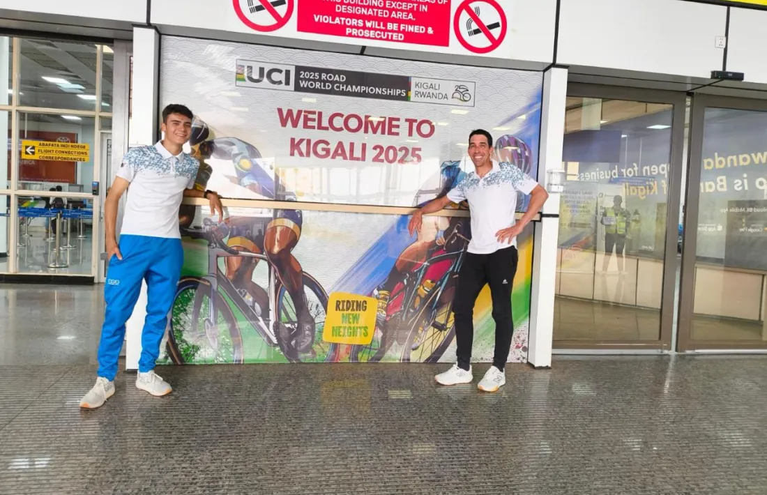 Adrià Regada i Víctor de la Parte, al Campionat del Món U23.