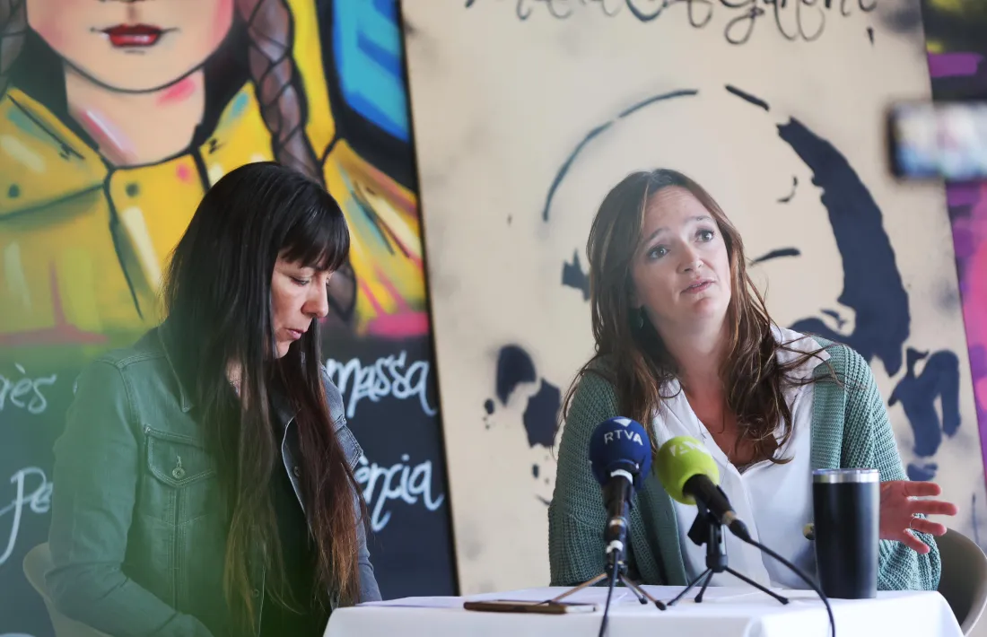 Ferrer i Burgués han presentat avui al Roc Blanc la plataforma Hope Palestina.