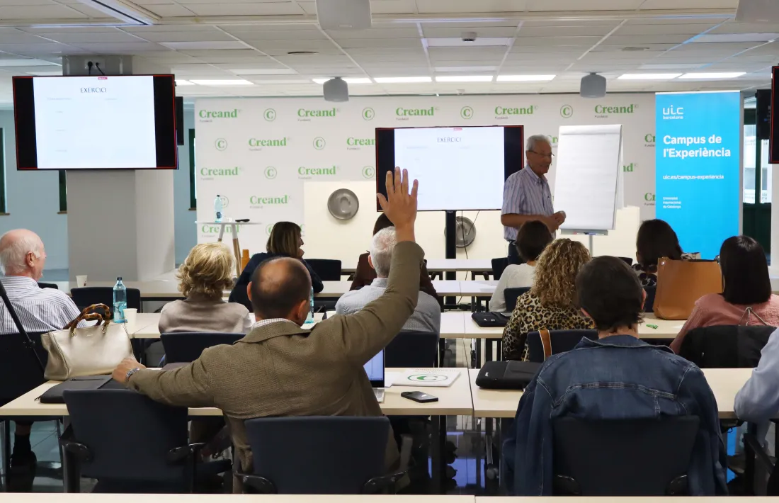 Una de les classes d'aquest inici del Campus de l'experiència.