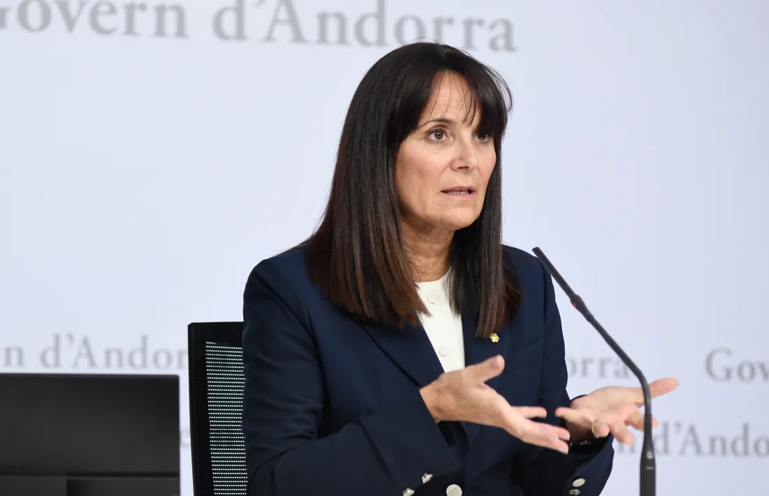 Mònica Bonell va titllar de "xantatge" el primer comunicat de la Federació Andorrana de Futbol.