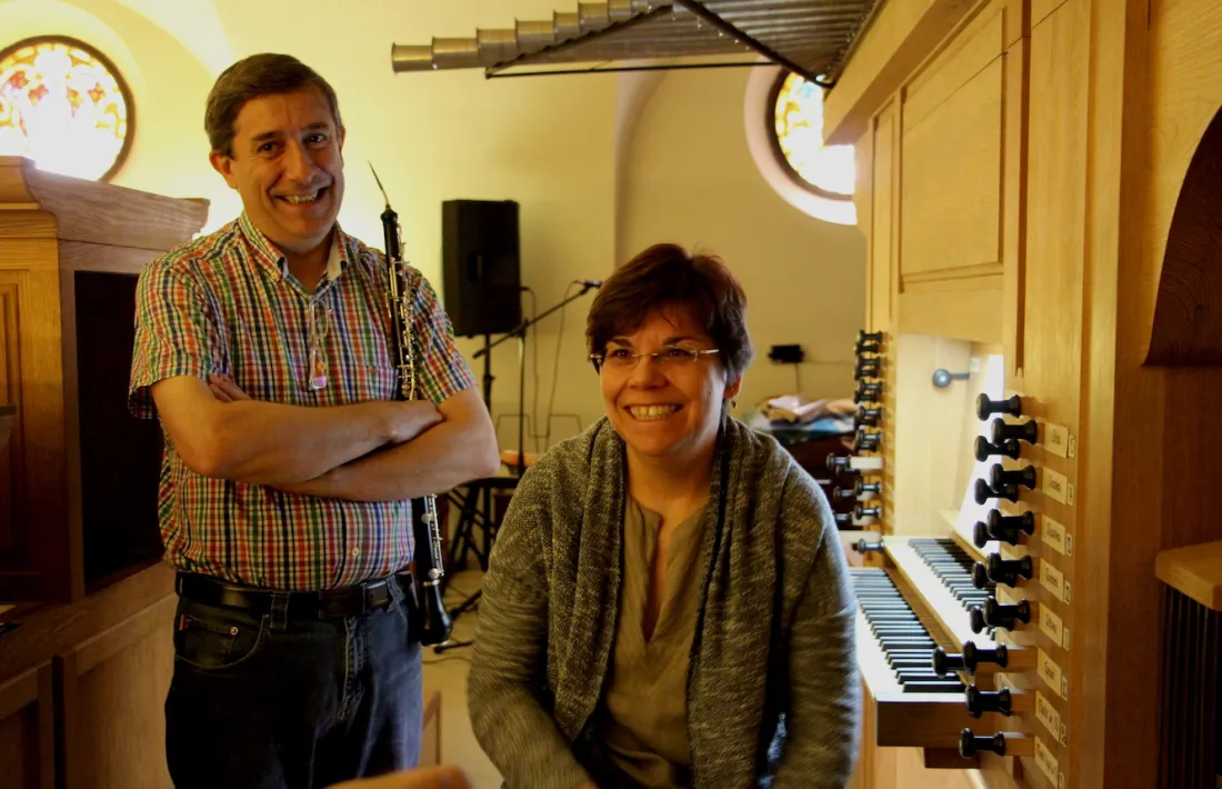  El grup Miscelánea XVIII-21 transporta l'obra de Bach al so de l'orgue i l'oboè d'amor El grup Miscelánea XVIII-21 transporta l'obra de Bach al so de l'orgue i l'oboè d'amor