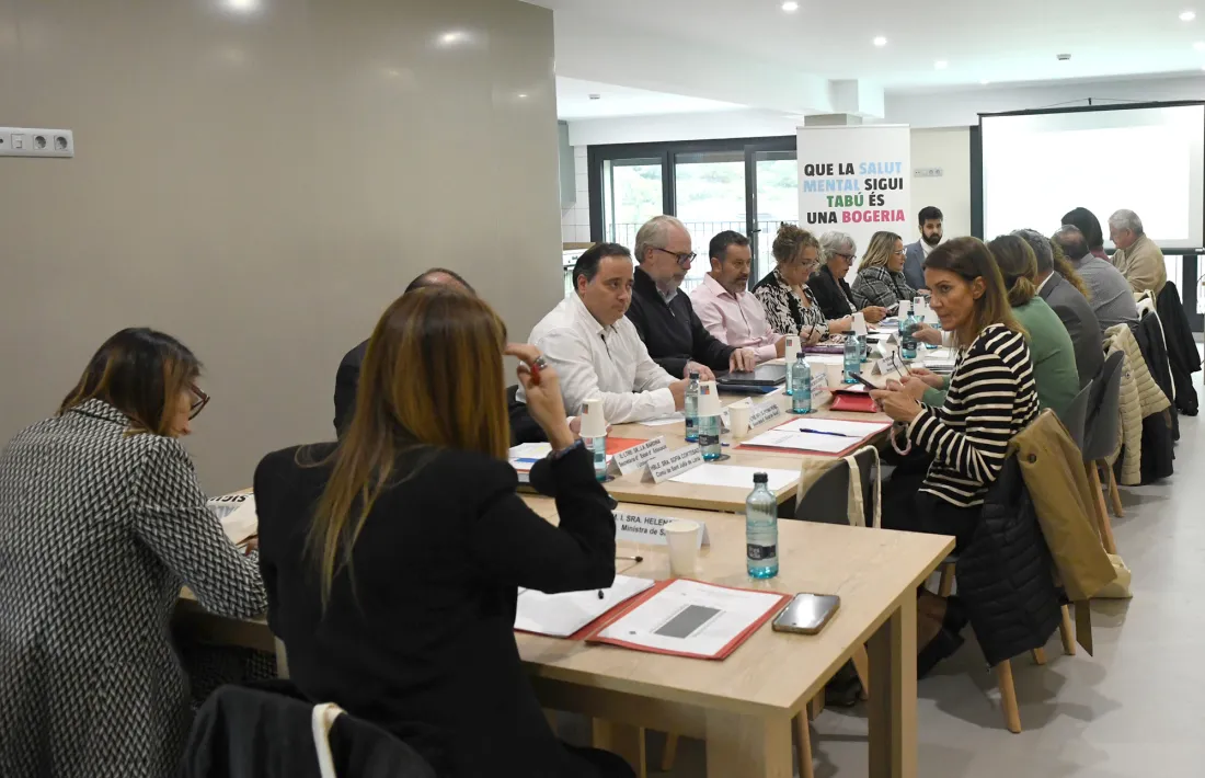 L’any passat la taula de salut mental es va celebrar el 9 d’octubre.