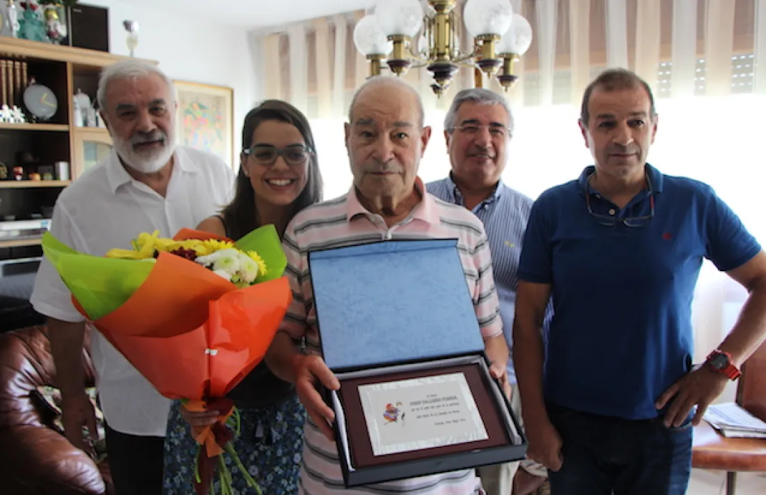  Encamp homenatja Núria Solà i Josep Dallerès, dos padrins octogenaris de la parròquia