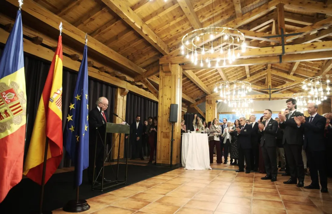 Com cada any, l'ambaixador espanyol va oficiar l'acte de celebració del dia nacional d'Espanya.