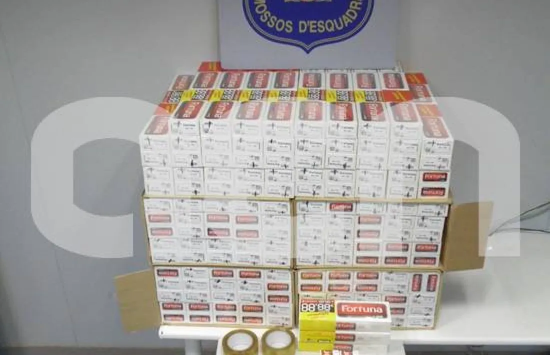 Detingut a Balaguer per enviar a Madrid tabac de contraban andorrà