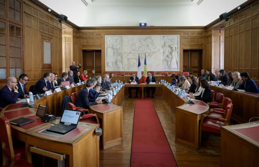 Un moment de la novena edició del Diàleg transfronterer Occitània-Andorra.