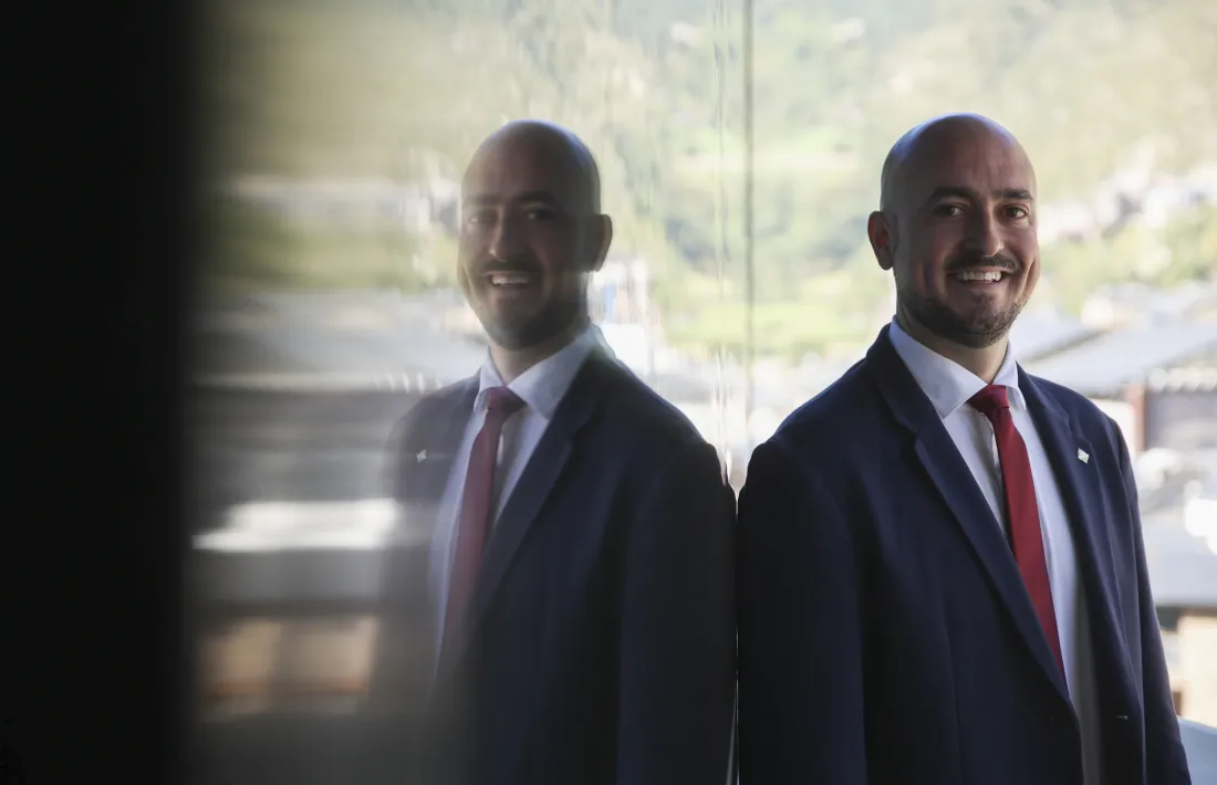 El cònsol menor d’Encamp, Xavier Fernàndez.