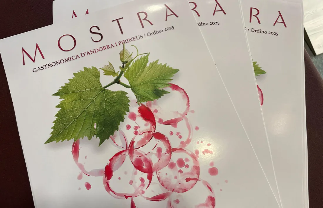 El cartell de la 33a Mostra Gastronòmica d'Andorra.