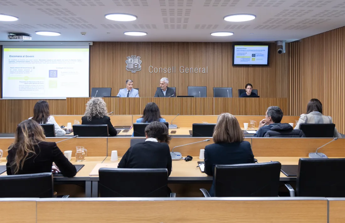 Marc Rossell ha comparegut aquesta tarda davant la comissió d’Educació, Recerca, Cultura, Joventut i Esports.