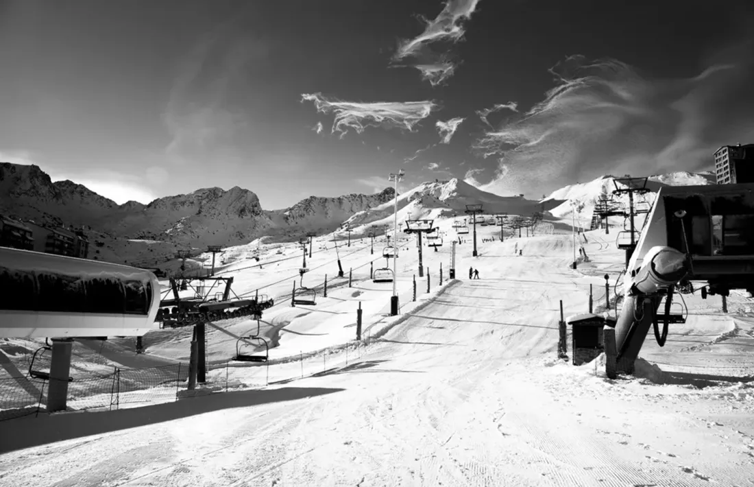 L'estació de Grandvalira.