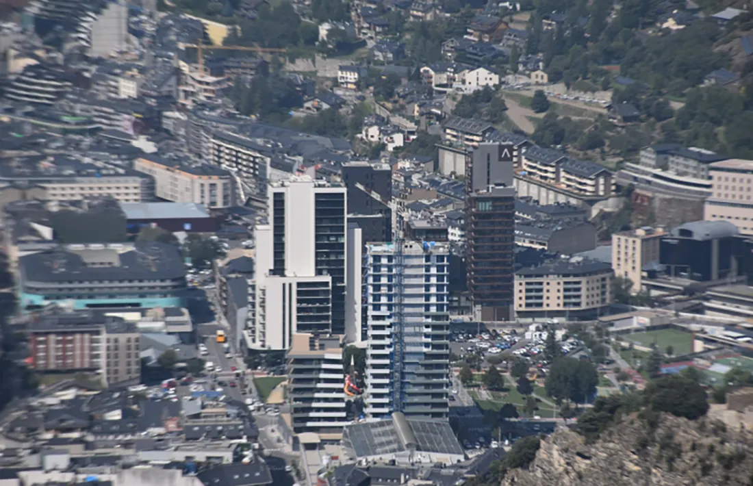 La vall central.