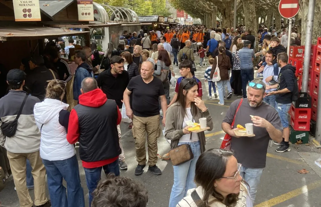 Durant tres dies, els carrers de la Seu han desbordat de públic. 