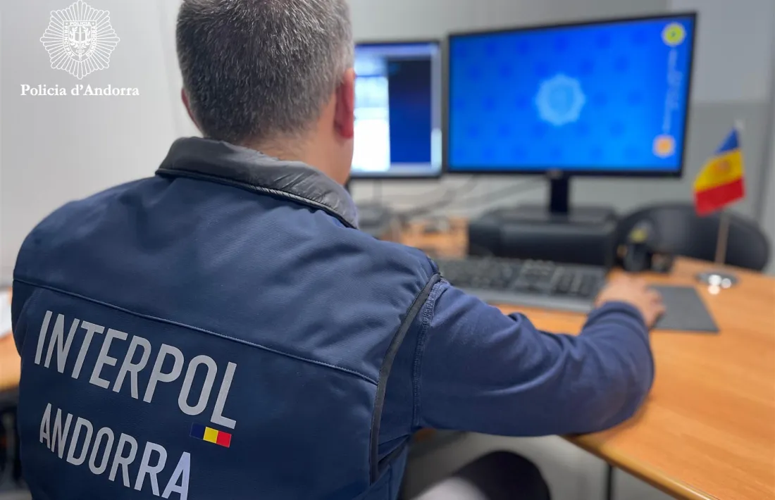 L'Oficina d'Interpol a Andorra.
