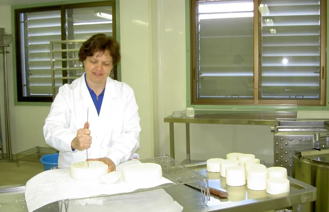 Nati Valls, a les instal·lacions de Bellestar. 