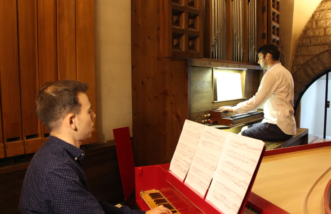 Ribas i Palanca oferiran el darrer concert del Festival Orgue&amp;nd centrat en el diàleg d'orgue i clavecí