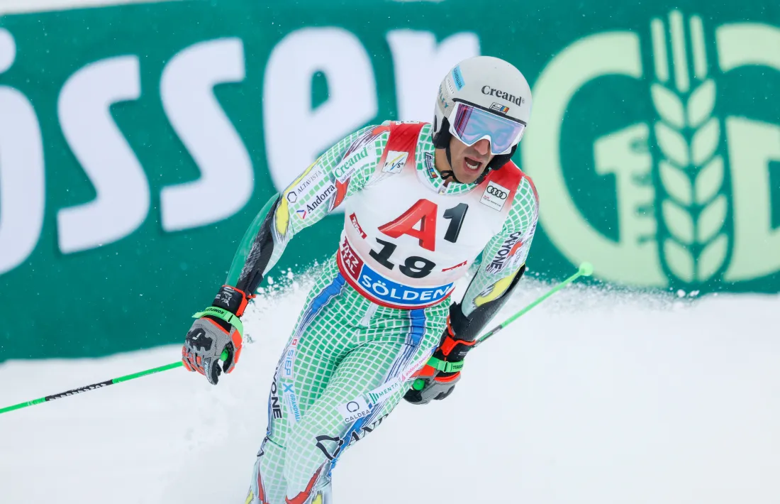Joan Verdú, amb una meteorologia força adversa, va obrir la Copa del Món amb una 12a posició a Sölden