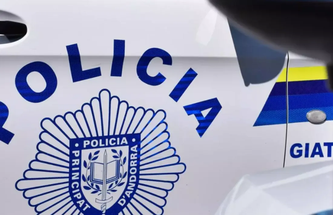 Un vehicle de la policia.