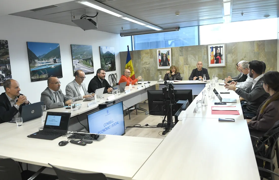 La darrera reunió del Consell Econòmic i Social.