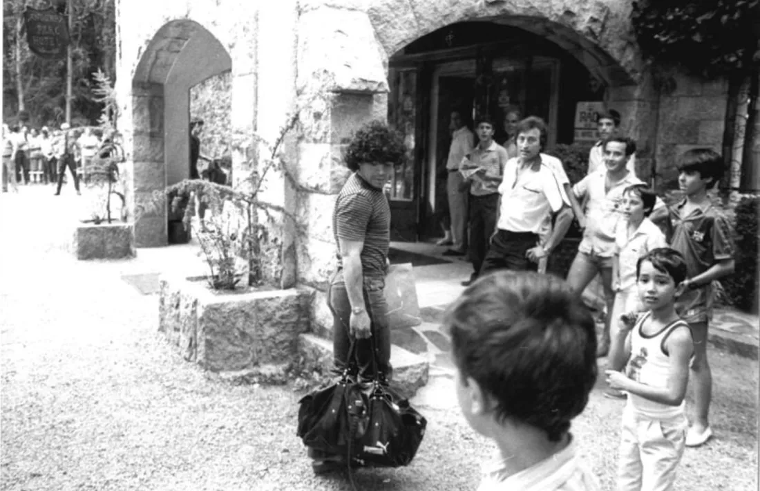 1983: Maradona, al Park Hotel. Era el Barça de Schuster, Víctor, Julio Alberto, ‘Pichi’ i Menotti.