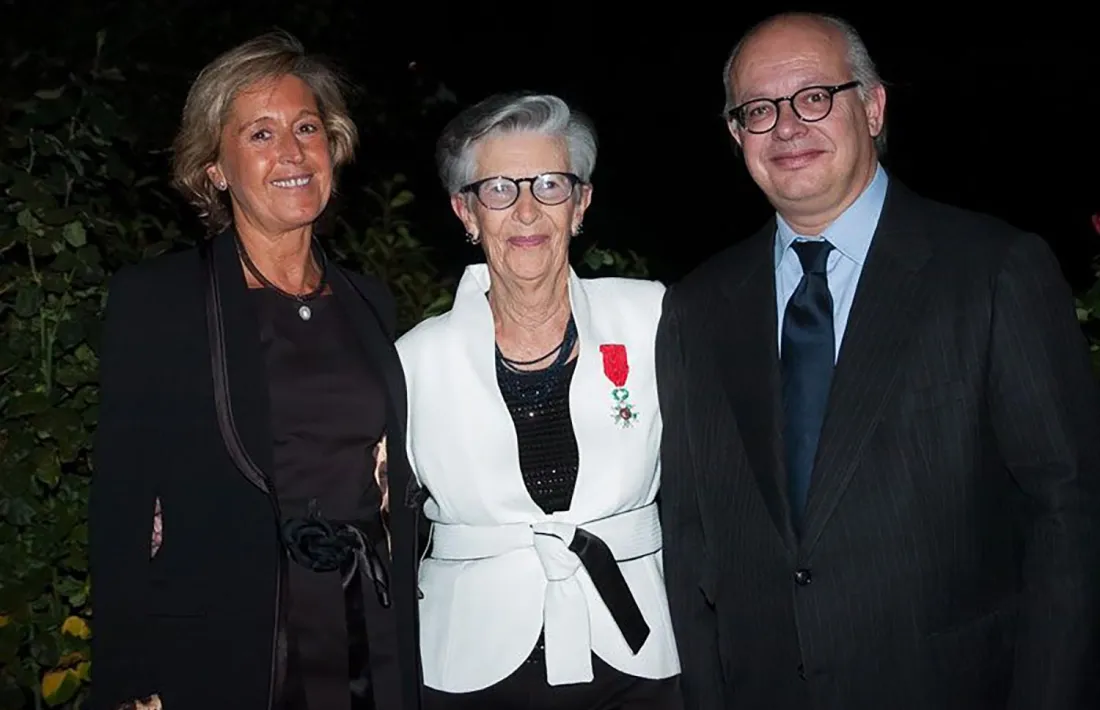 Pradère entre el matrimoni Patrick Pérez (fill) -Cristina Urbiola.