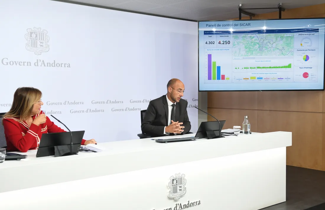 Marsol i Puy presenten les primeres dades proporcionades pel Sicar.