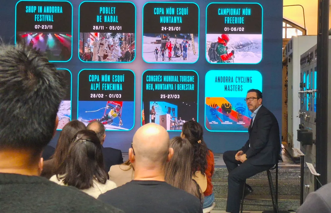 Alguns dels esdeveniments que patrocinaran, entre ells l’estrena del docushow Andorra Cycling Masters.