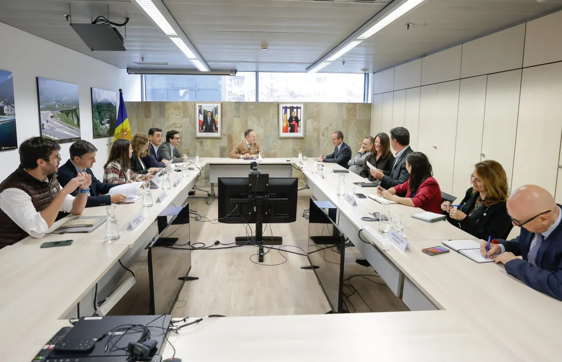 La reunió amb els comuns pels estudis de capaciat de càrrega d’aquest matí