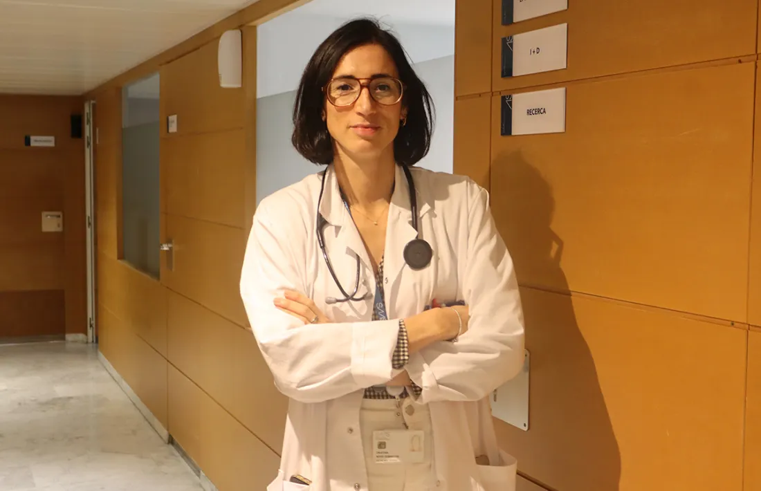 La doctora responsable del projecte MeDiBREAST, Cristina Royo.