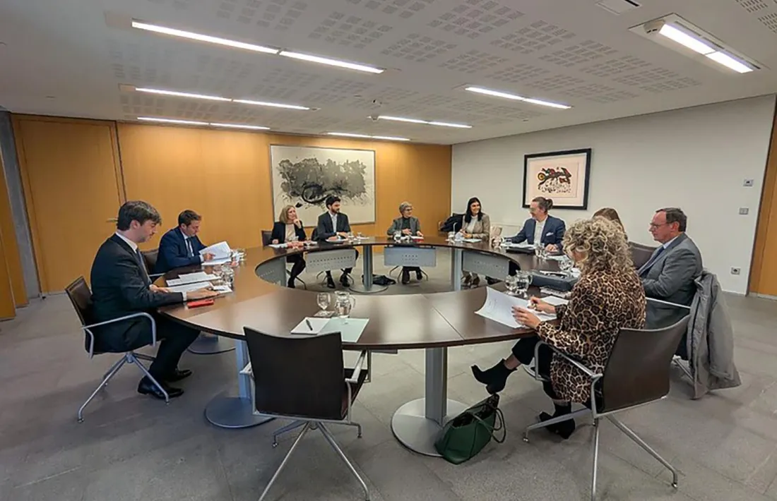 La reunió de la junta de presidents d'aquesta tarda.