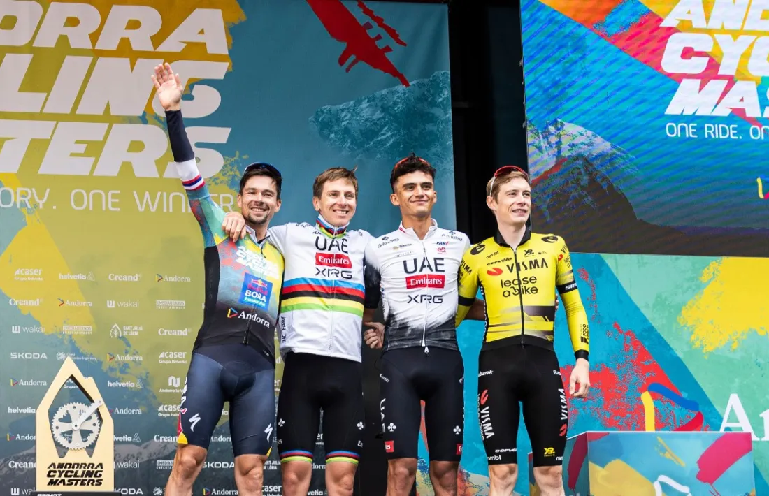 Quatre dels millors ciclistes del món es van donar cita al país.