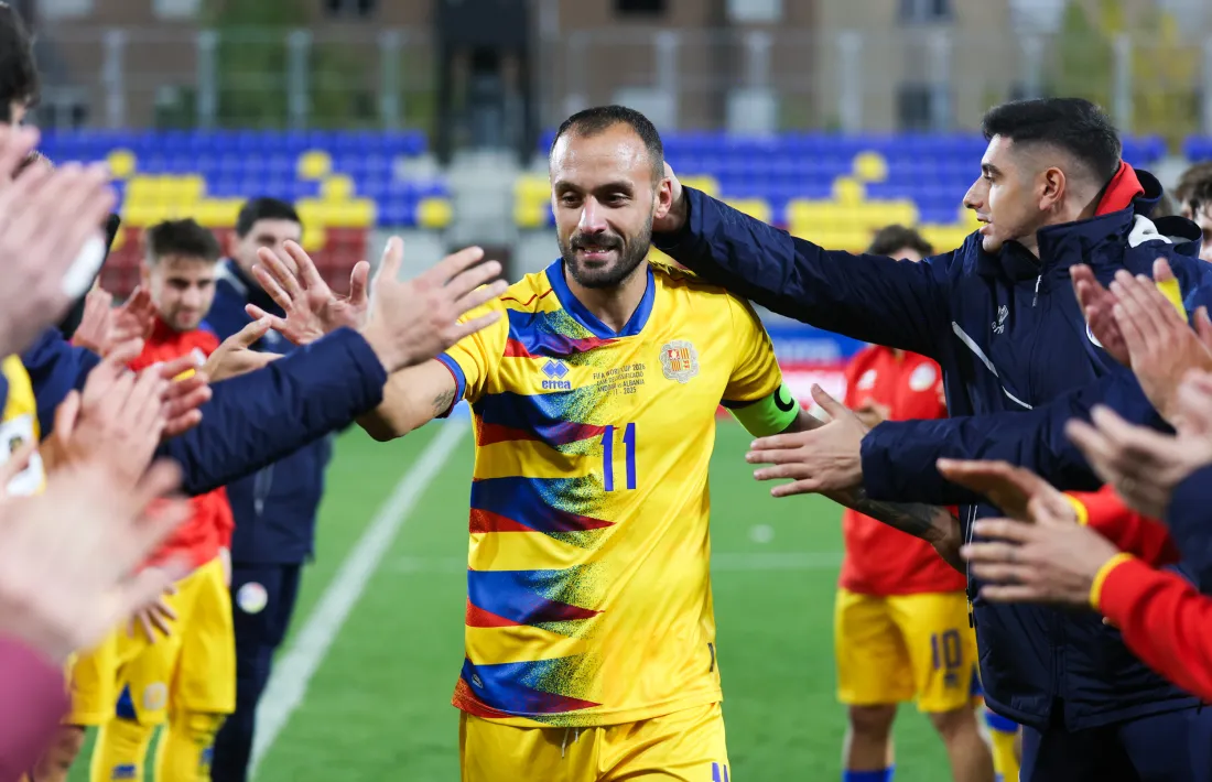 Sergio Moreno es va acomiadar de la selecció.