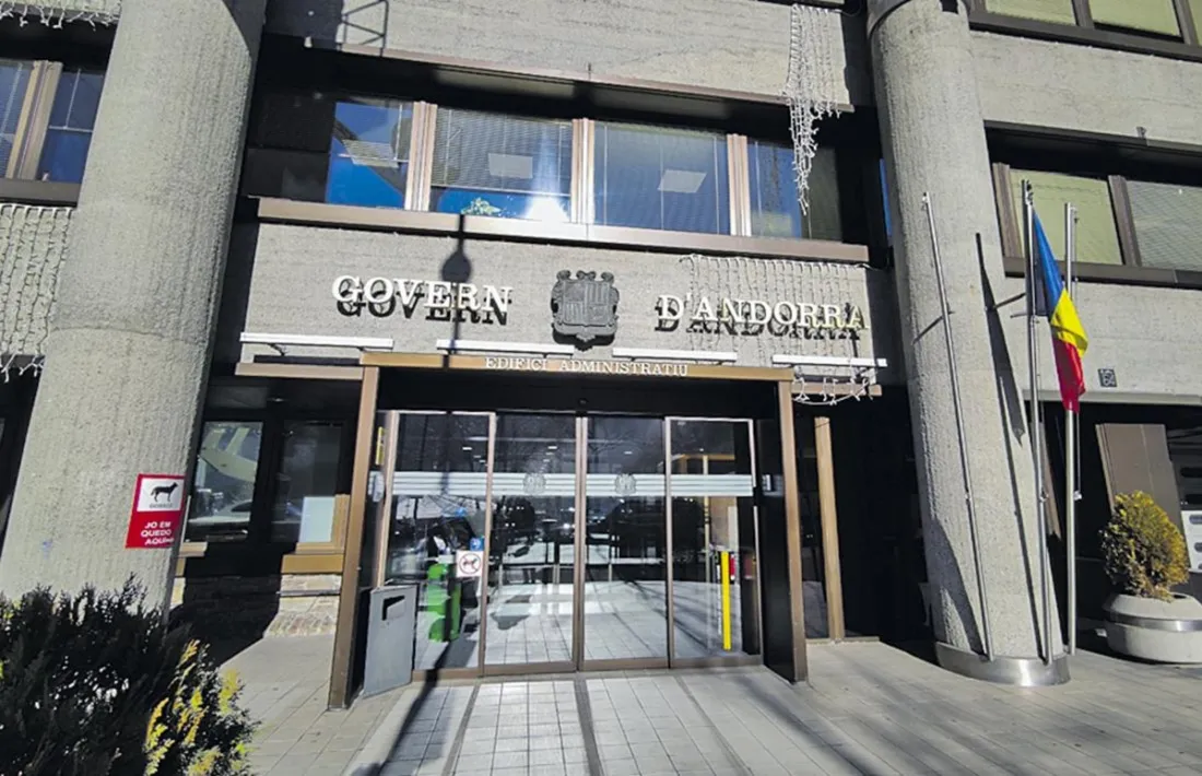 L'edifici administratiu del Govern.