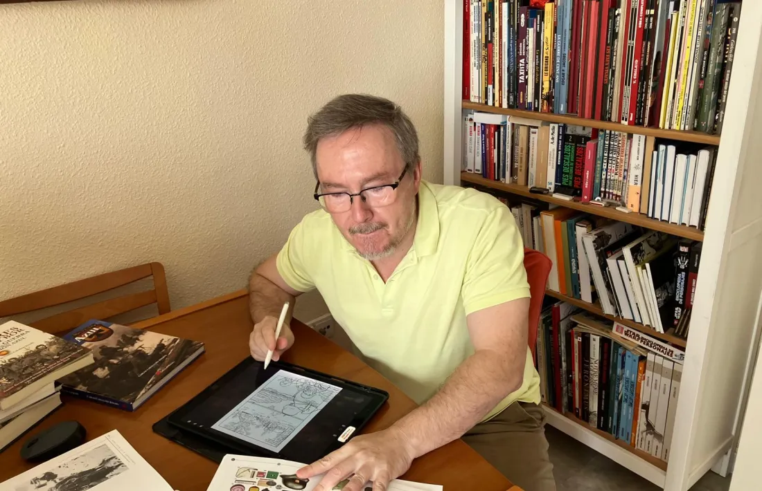 Paco Asenjo, il·lustrador