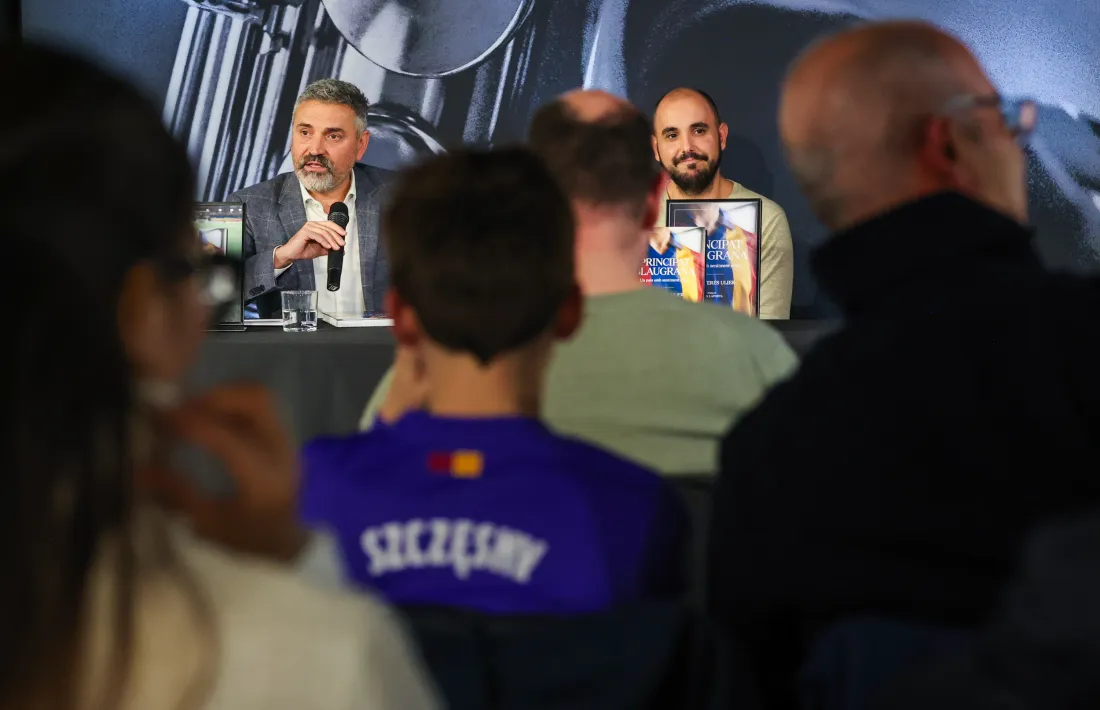 'Principat blaugrana', un llibre que 'atura', com Szczęsny, el temps viscut entre Andorra i el Barça.